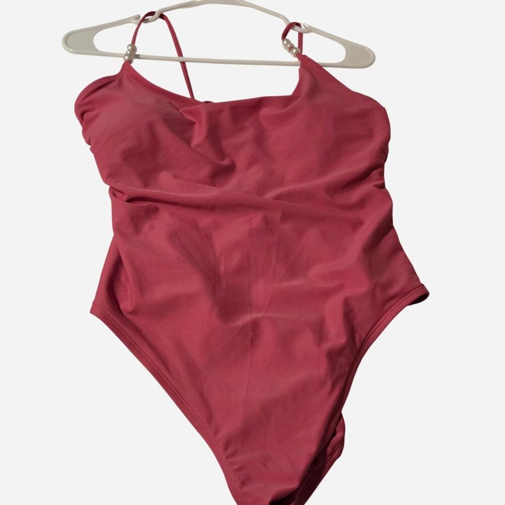 Shade & Shore - Swimsuit with Pearl Straps